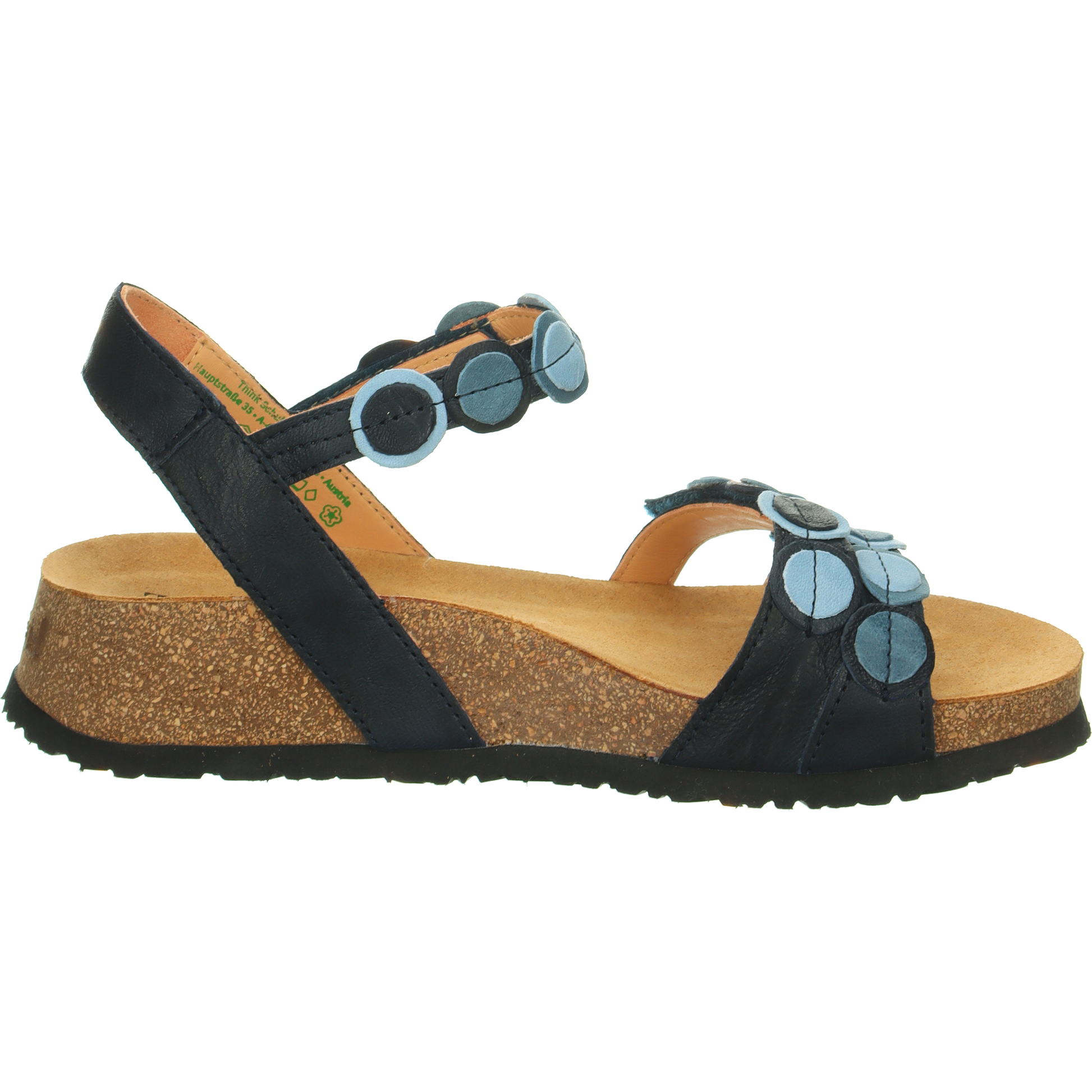 Think Shoes USA KOAK Sandals - Navy Kombi 000322-8020NK