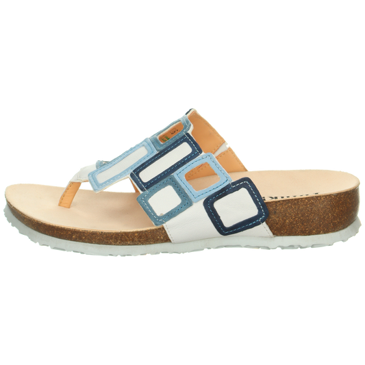 Think Shoes USA JULIA Sandals - Bianco Kombi 001136-1000BK