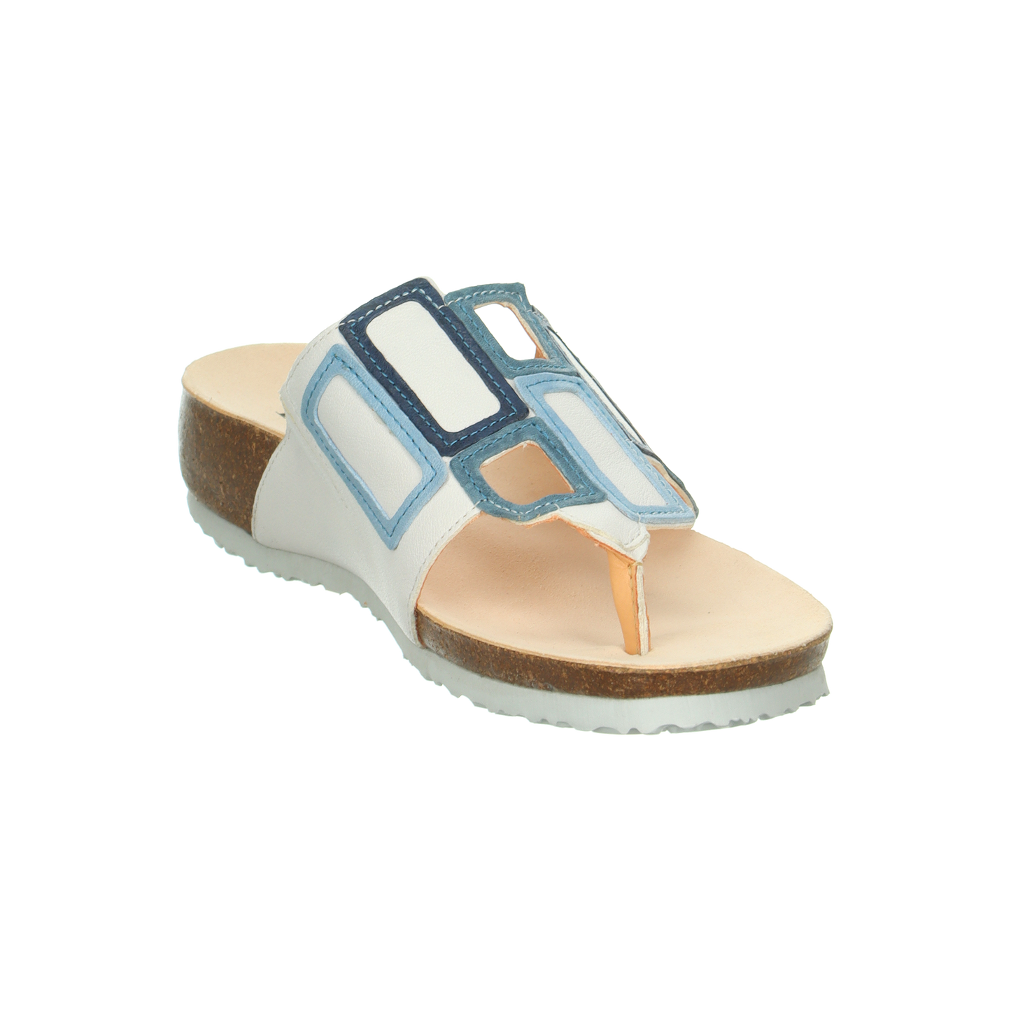 Think Shoes USA JULIA Sandals - Bianco Kombi 001136-1000BK