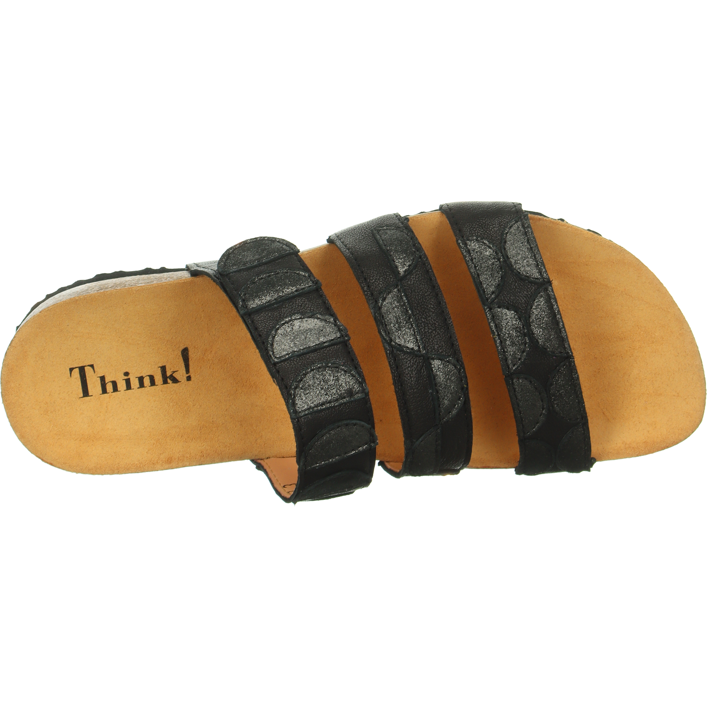 Think Shoes USA JULIA Sandals - Black Kombi 001176-0000BK