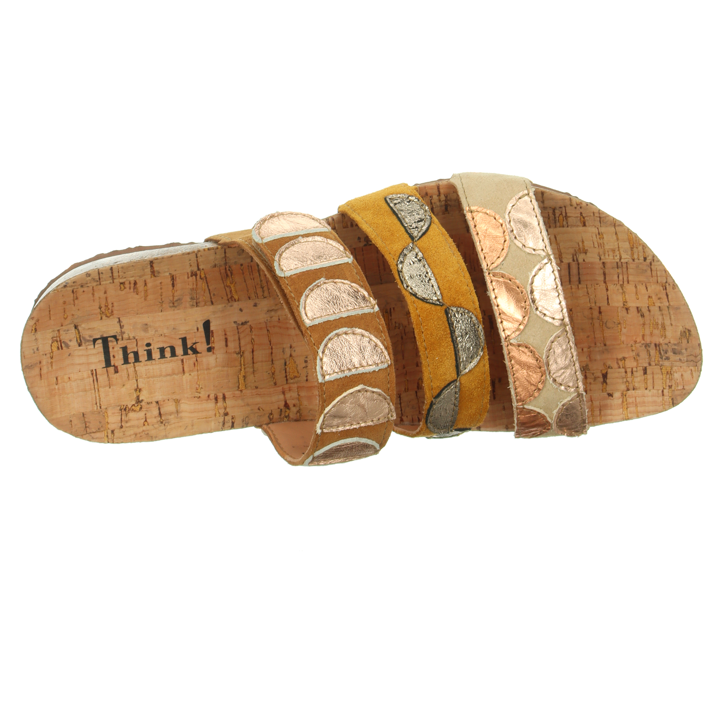 Think Shoes USA JULIA Sandals - Cinnamon Kombi 001176-3000CK